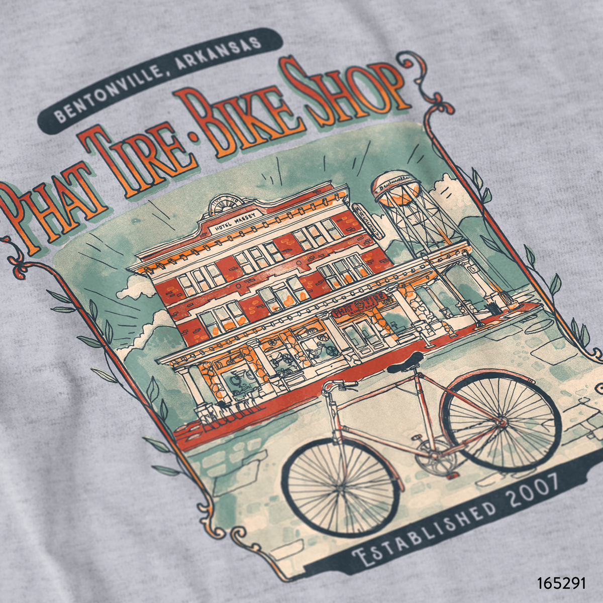 Phat Tire Bike Shop PR T-Shirt Design