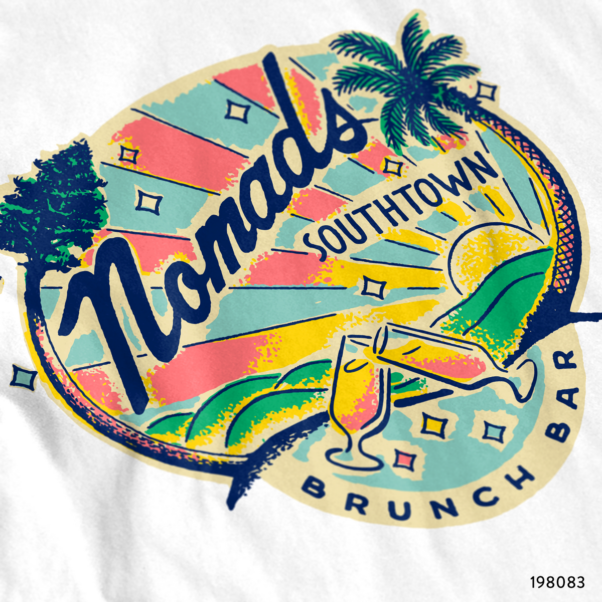 Nomads Brunch Bar T-Shirt Design