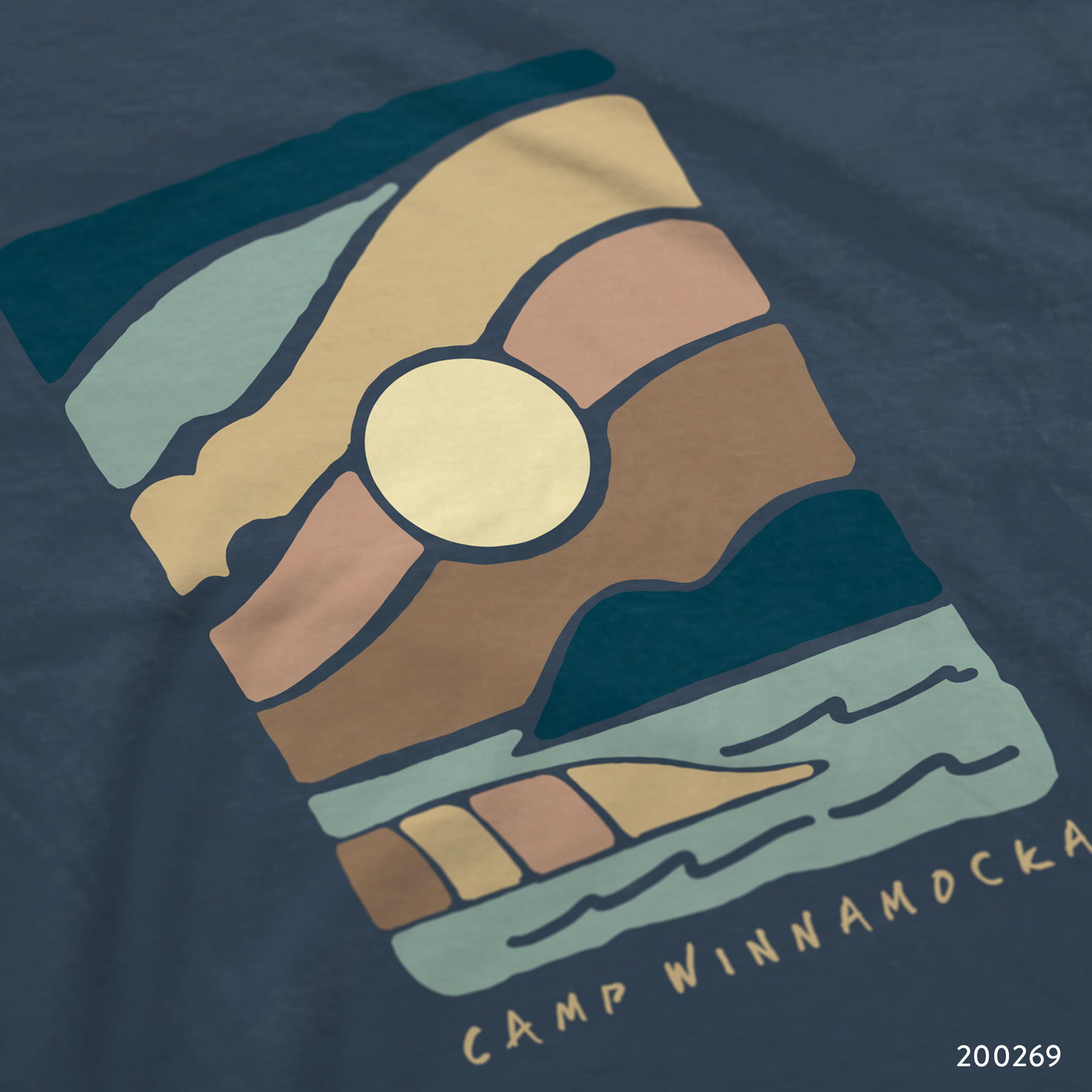 Camp Winnamocka T-Shirt Design