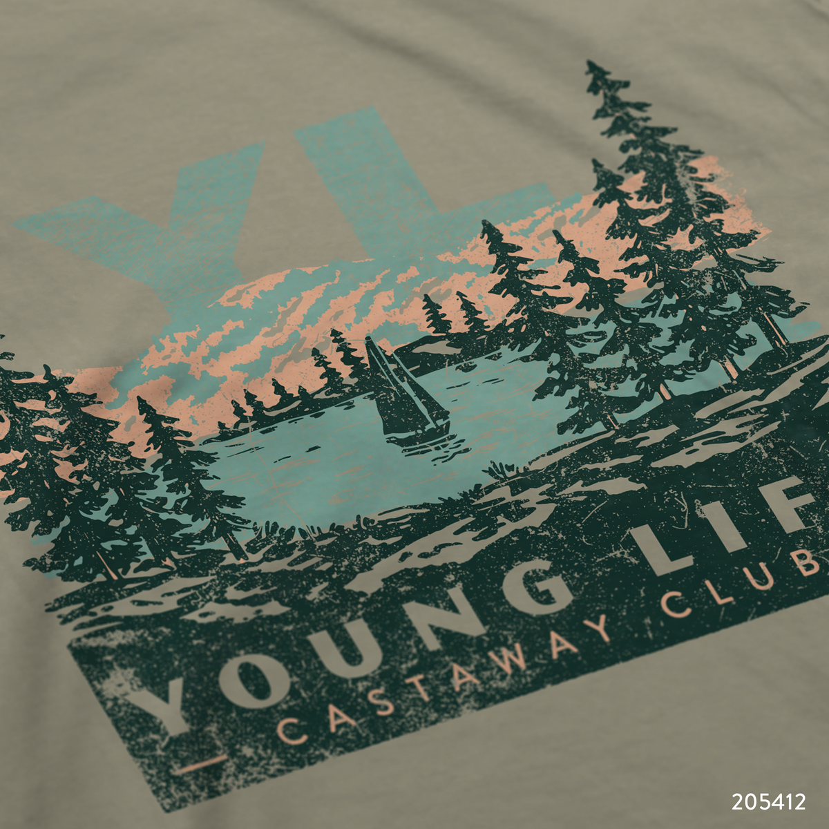 Young Life Camp T-Shirt Design