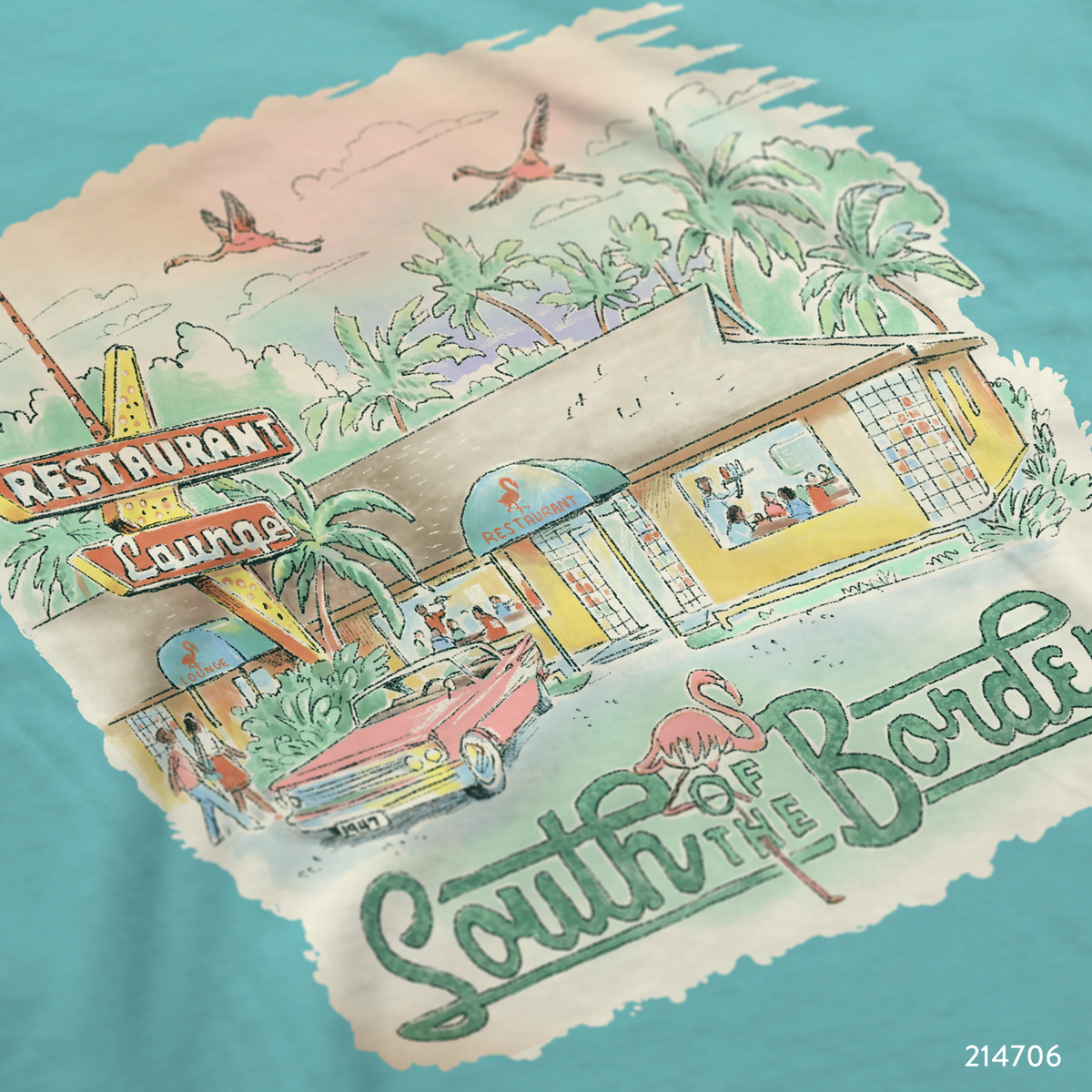 South of the Border T-Shirt Design