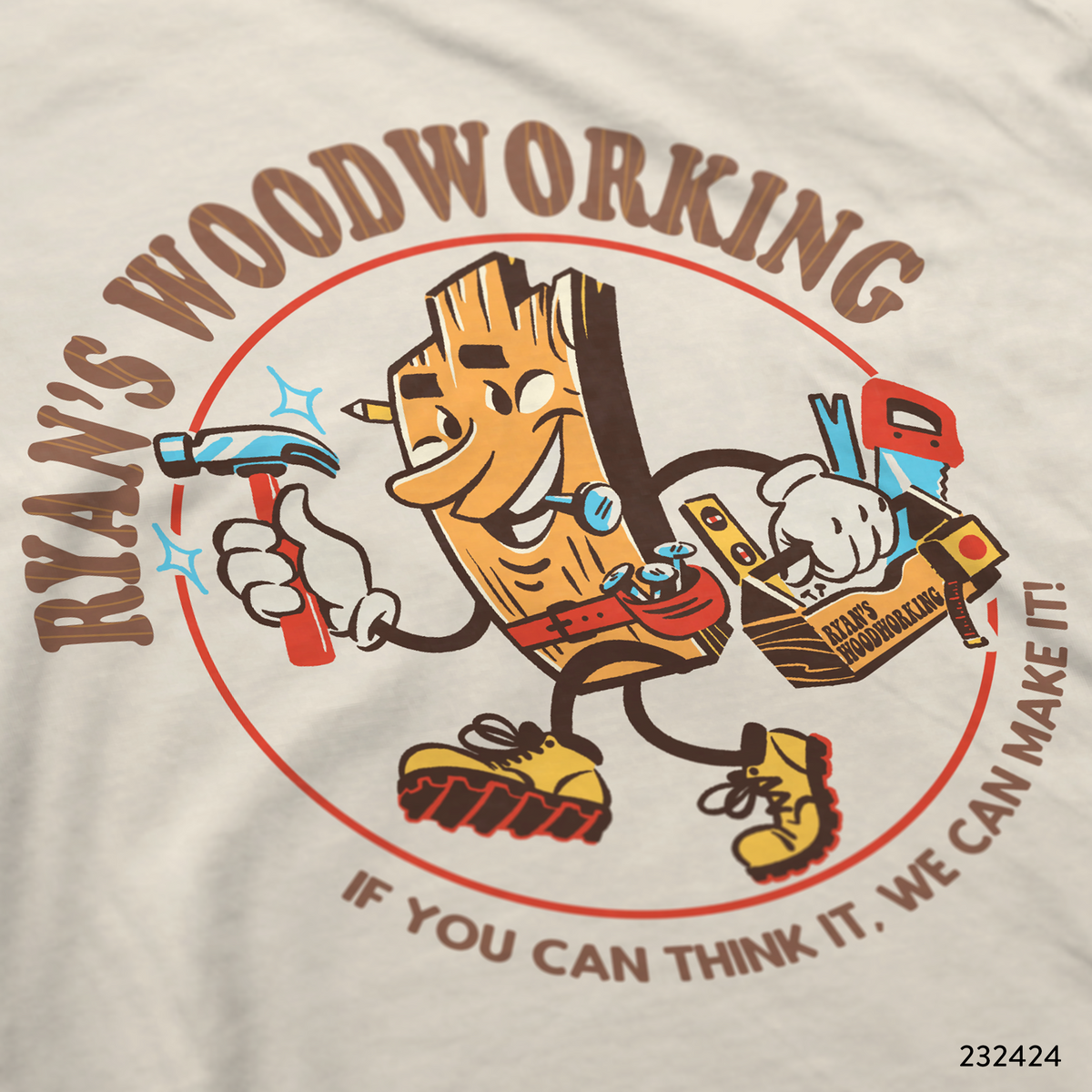 Ryan's Woodworking T-Shirt Design