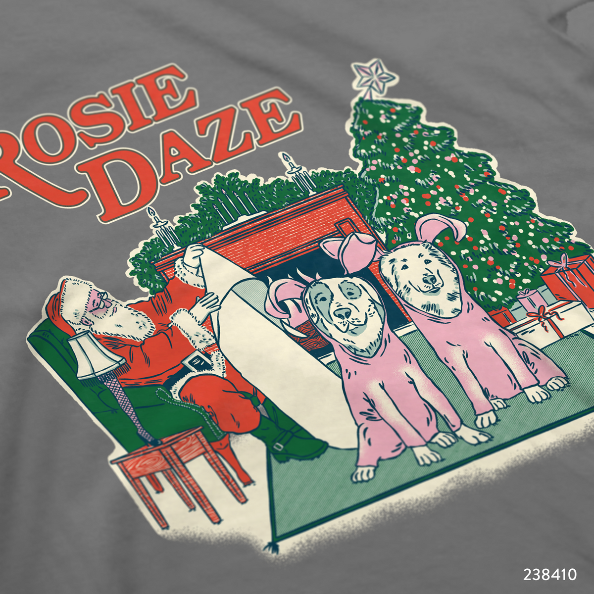 Rosie Daze Christmas T-Shirt Design