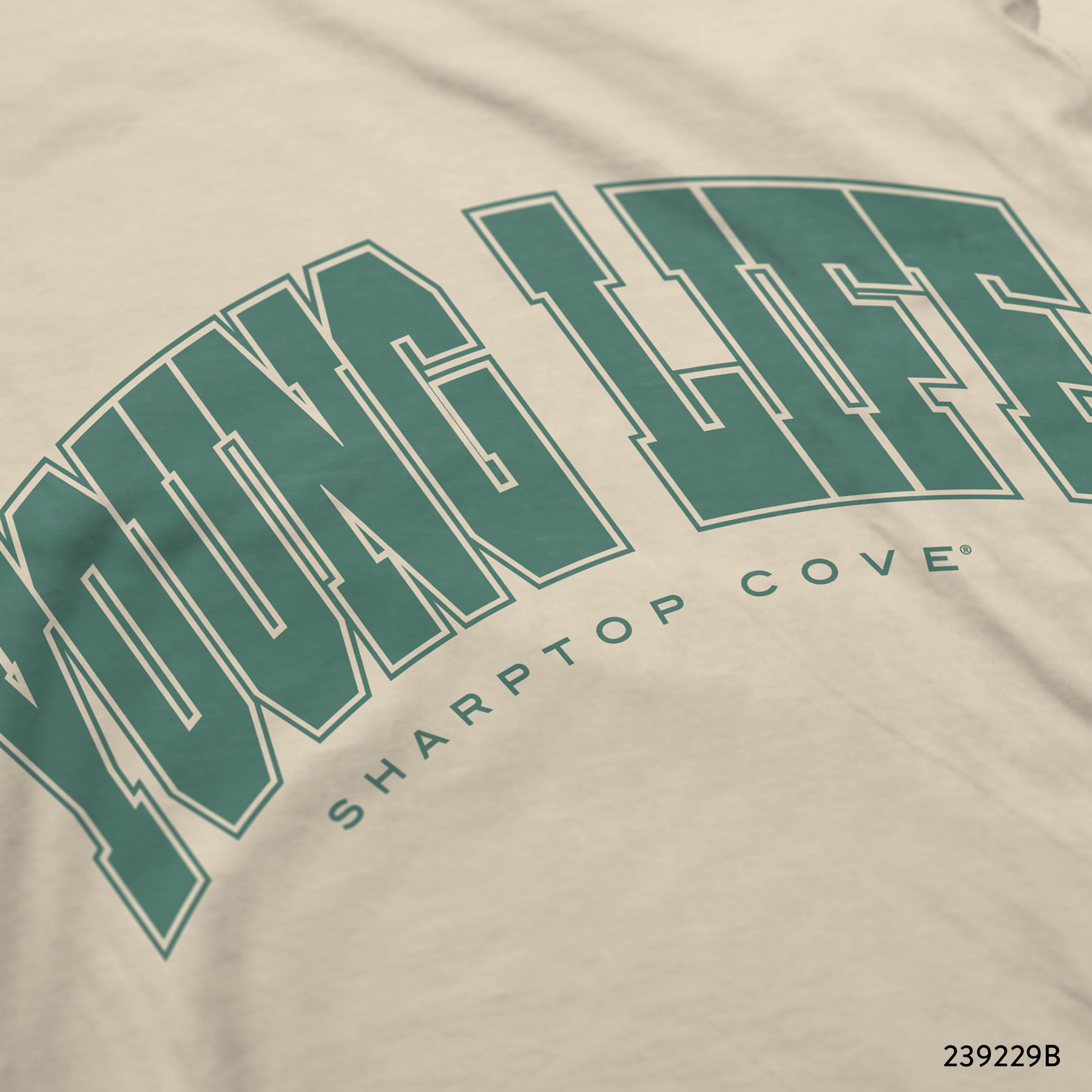 Young Life Camp Collegiate Block Custom T-Shirt Design