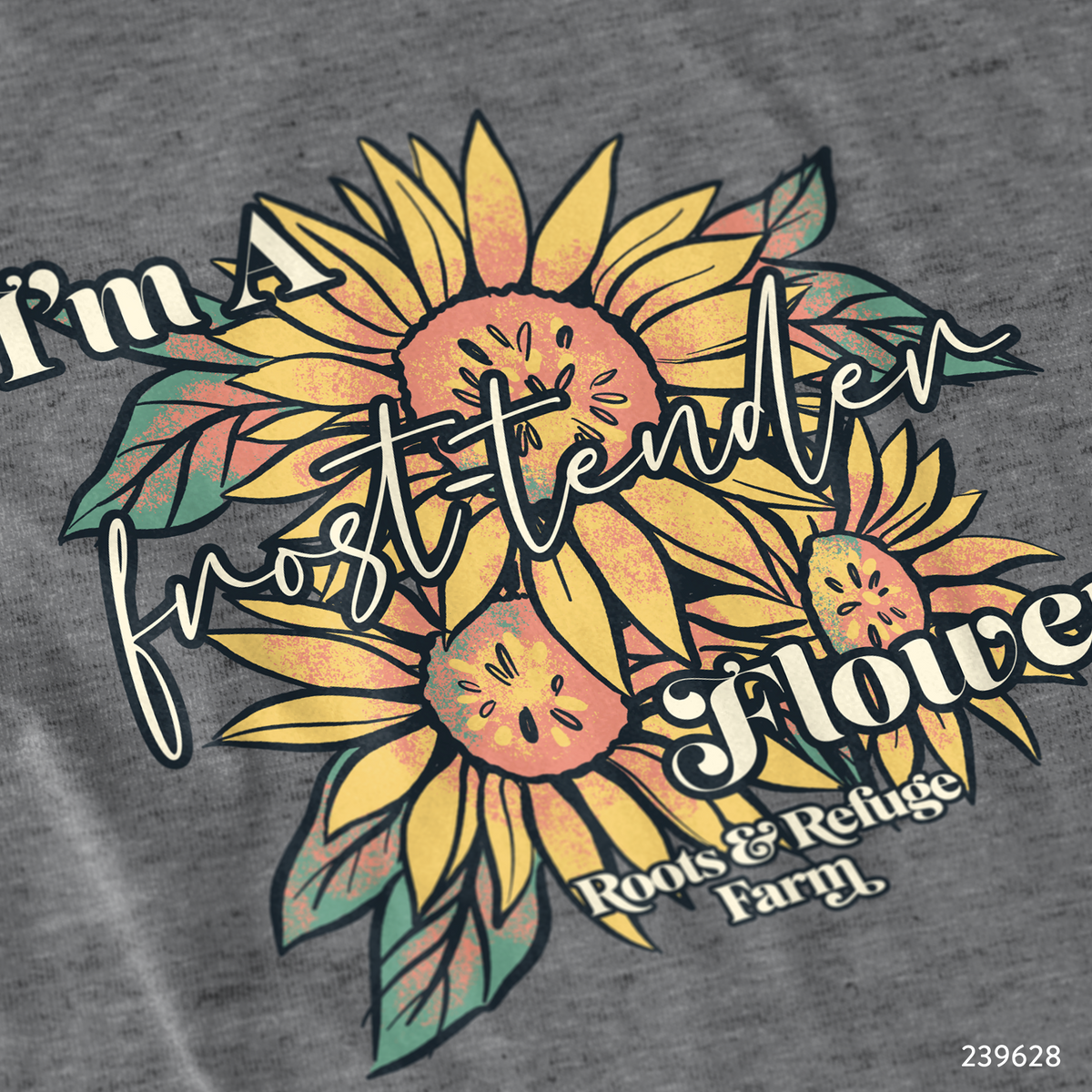 Roots and Refuge Farm T-Shirt Design