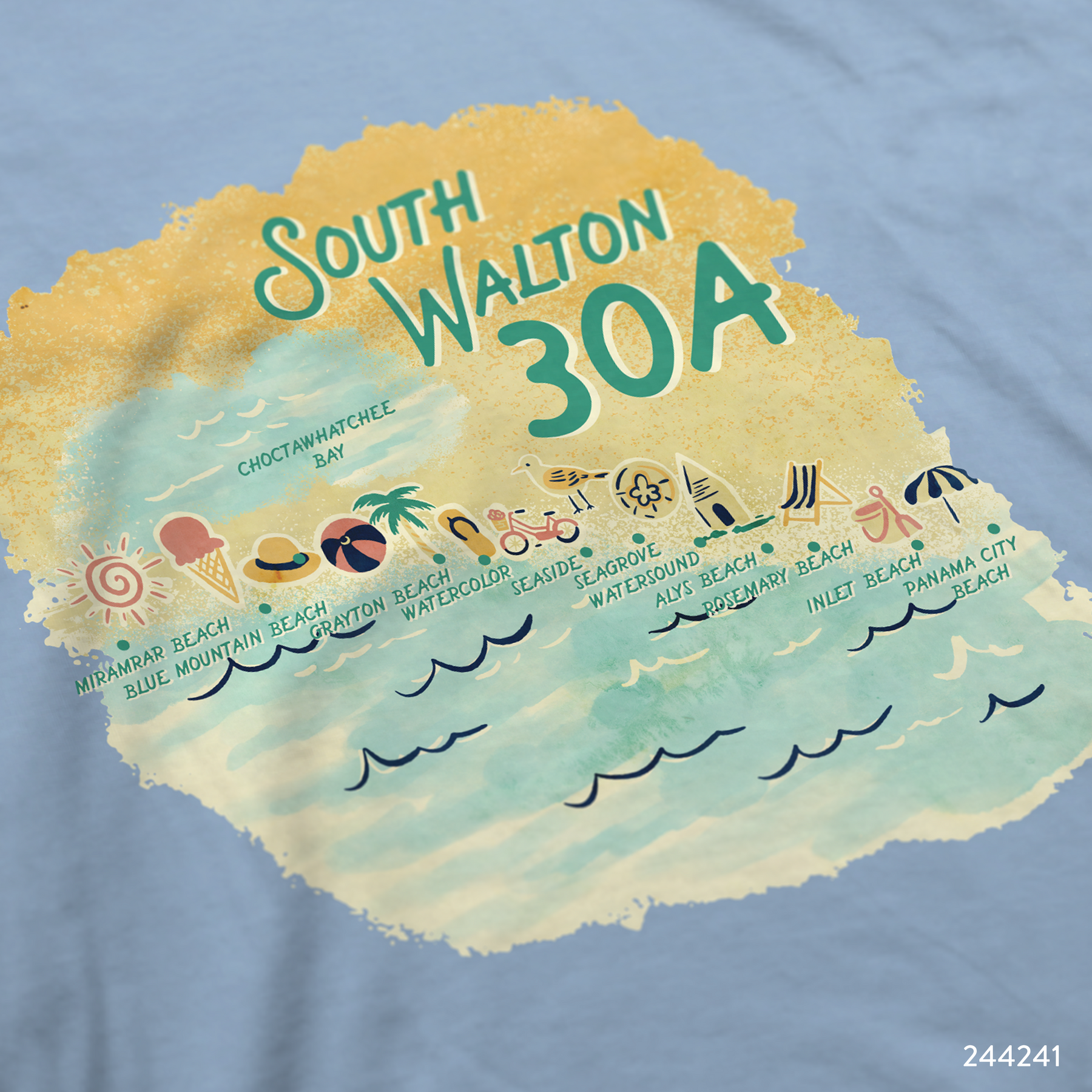 South Walton 30A T-Shirt Design