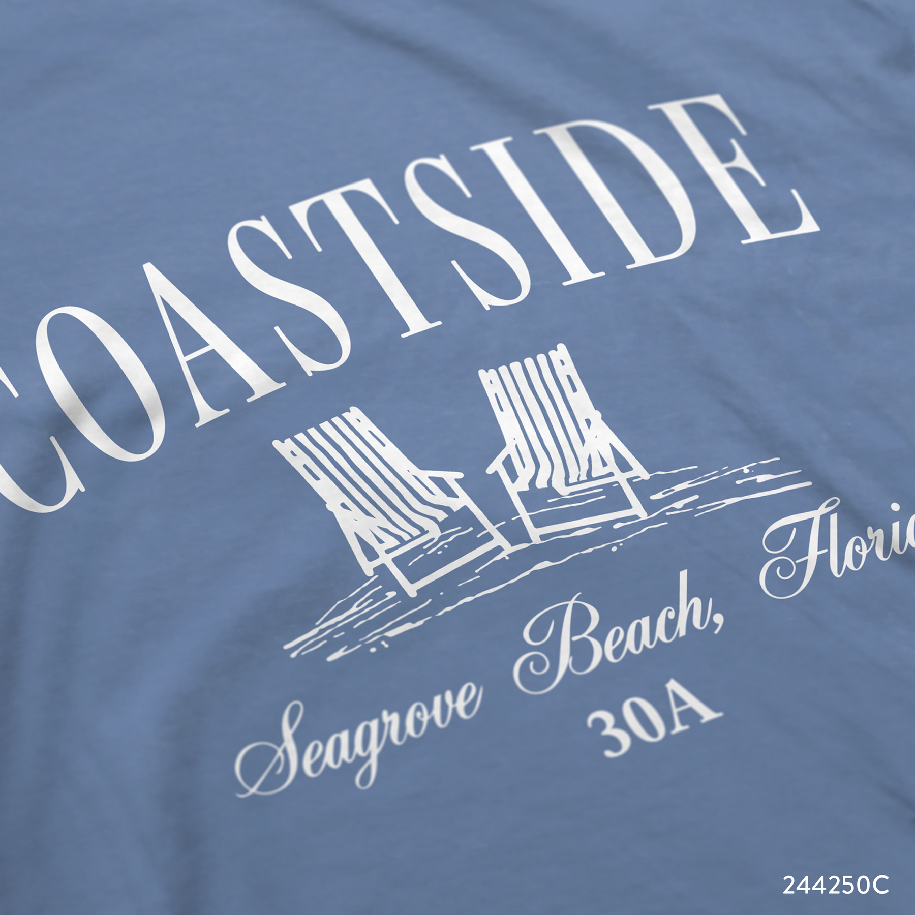 Coastside Seagrove Beach T-Shirt Design