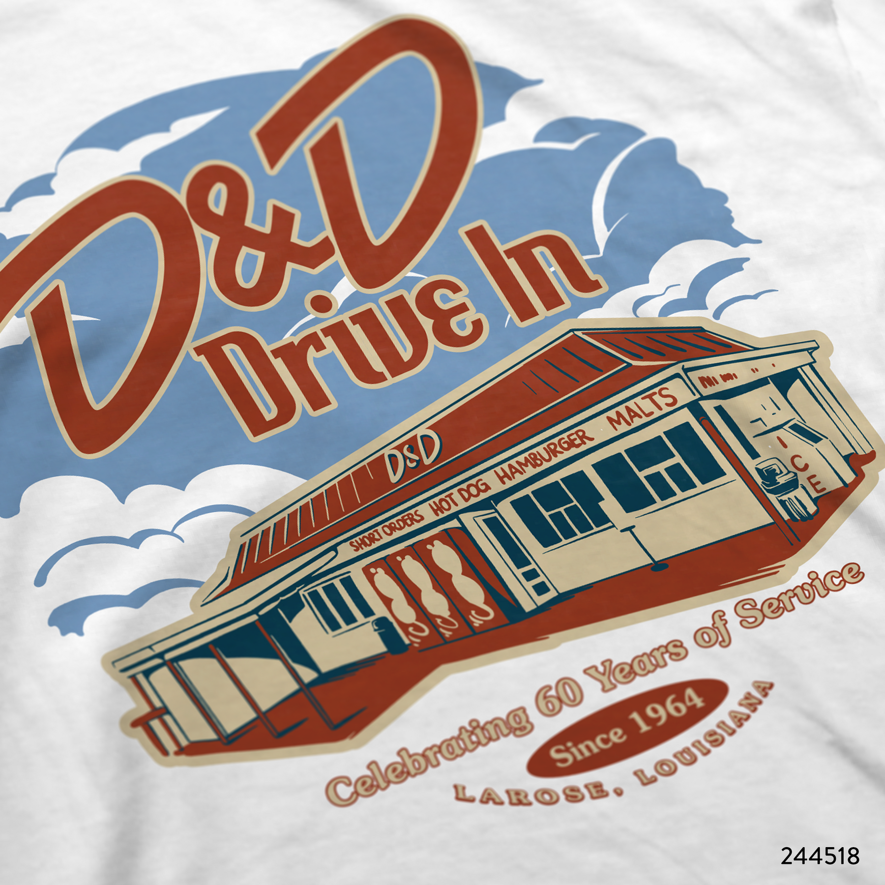 D&D Drive In Custom T-Shirt Design