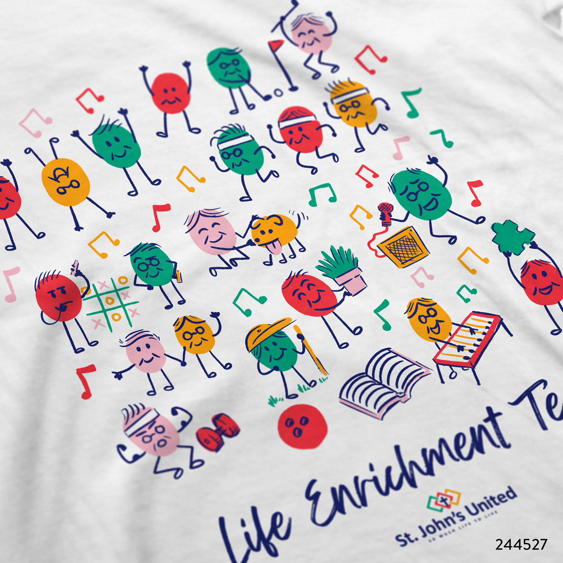 Life Enrichment Team T-Shirt Design