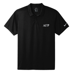 B-Greek - Black Nike Polo - Alpha Gamma Rho