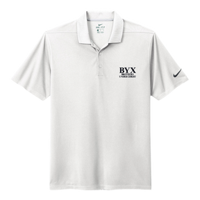 B-Greek - White Nike Polo - Beta Upsilon Chi