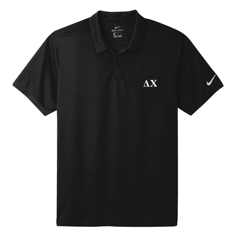 B-Greek - Black Nike Polo - Delta Chi