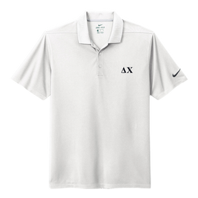 B-Greek - White Nike Polo - Delta Chi