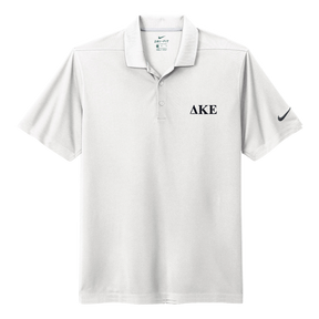 B-Greek - White Nike Polo - Delta Kappa Epsilon