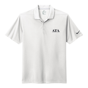 B-Greek - White Nike Polo -  Delta Tau Delta