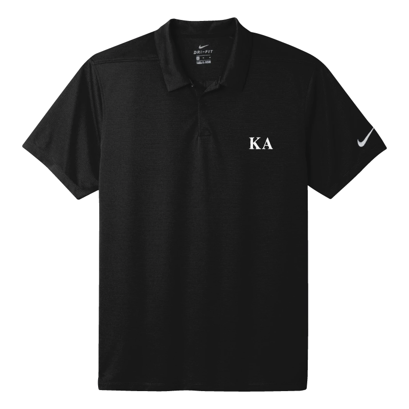 B-Greek - Black Nike Polo - Kappa Alpha Order