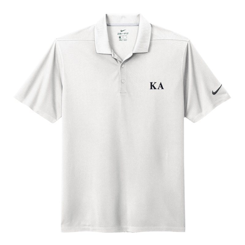 B-Greek - White Nike Polo - Kappa Alpha Order