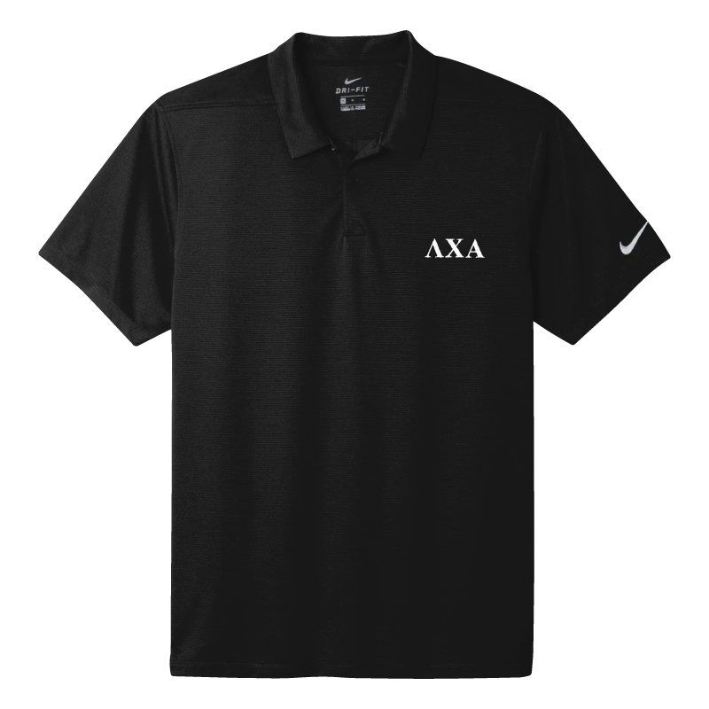 B-Greek - Black Nike Polo - Lambda Chi Alpha