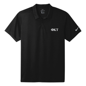 B-Greek - Black Nike Polo - Phi Kappa Tau