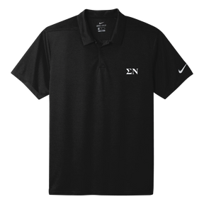 B-Greek - Black Nike Polo - Sigma Nu