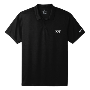 B-Greek - Black Nike Polo - Chi Psi