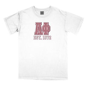 B-Greek - Gingham PR  T-Shirt - Alpha Phi