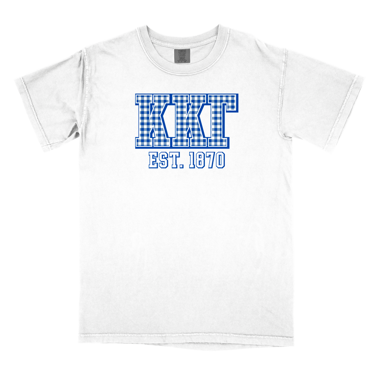 B-Greek - Gingham PR T-Shirt - Kappa Kappa Gamma