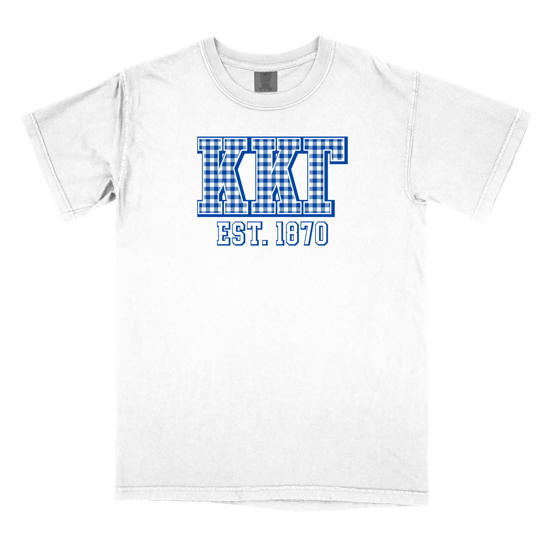 B-Greek - Gingham PR T-Shirt - Kappa Kappa Gamma