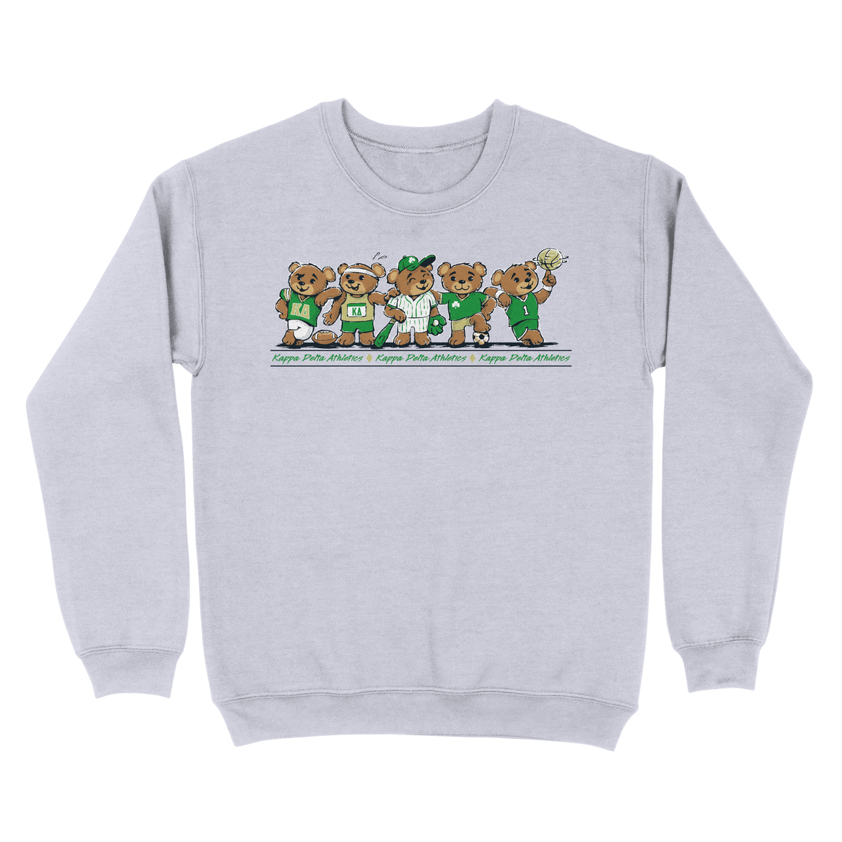 B-Greek - Athletic Club Sweatshirt - Kappa Delta