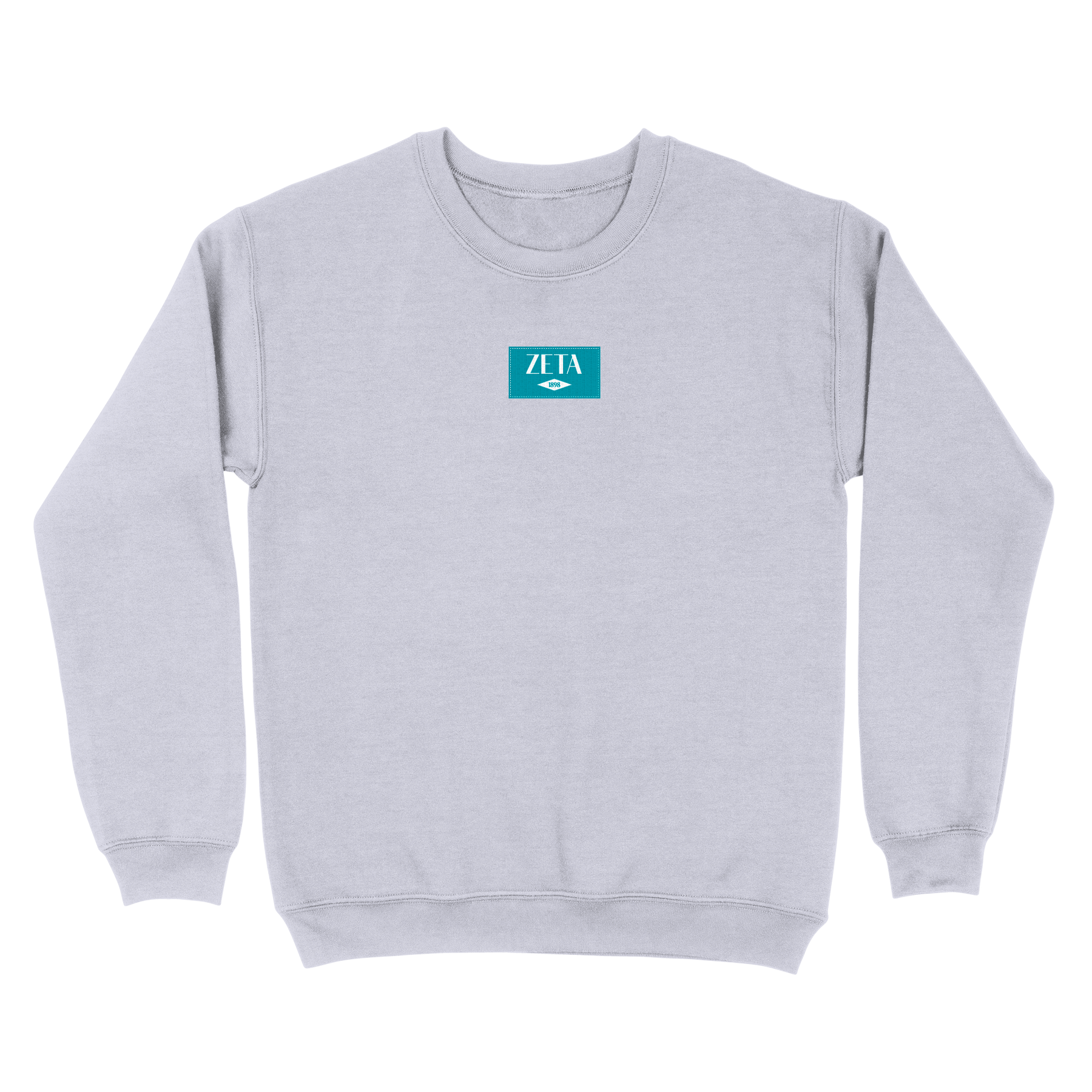 B-Greek - Patch Crewneck - Zeta Tau Alpha