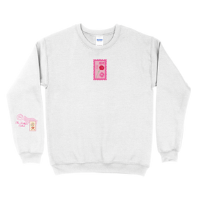 B-Greek - Stamp Crewneck  - Phi Mu