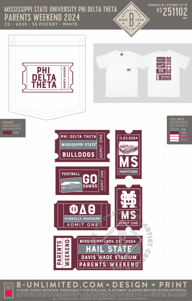 Mississippi State University Phi Delta Theta - Parents Weekend 2024 ...