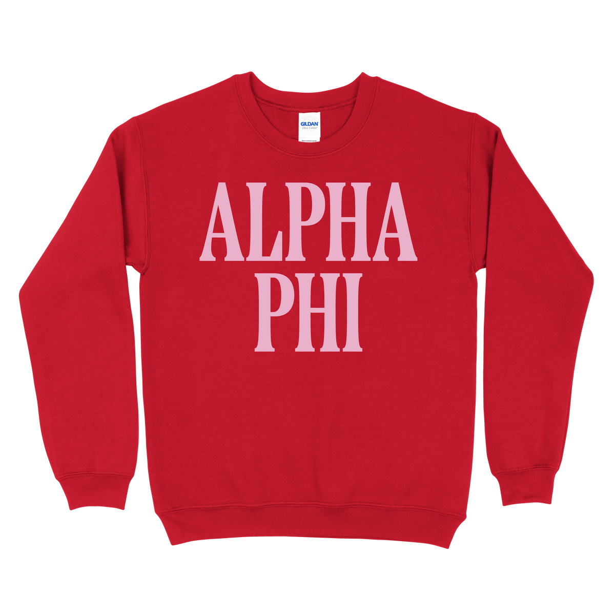 B-Greek - Red Valentine's Crewneck - Alpha Phi