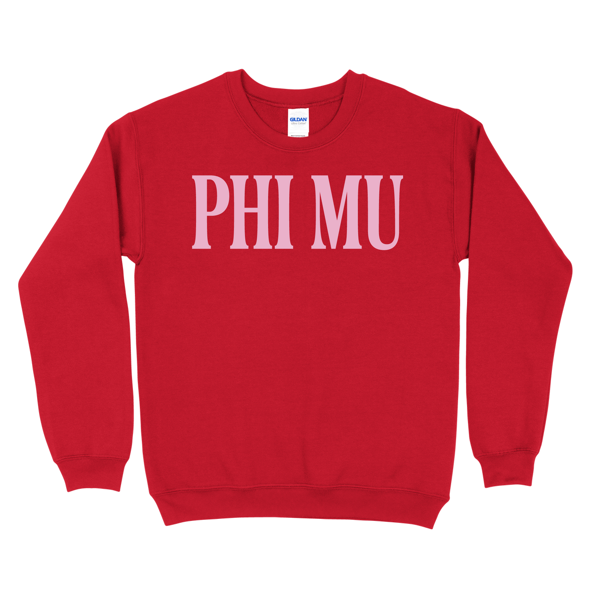 B-Greek - Red Valentine's Crewneck - Phi Mu