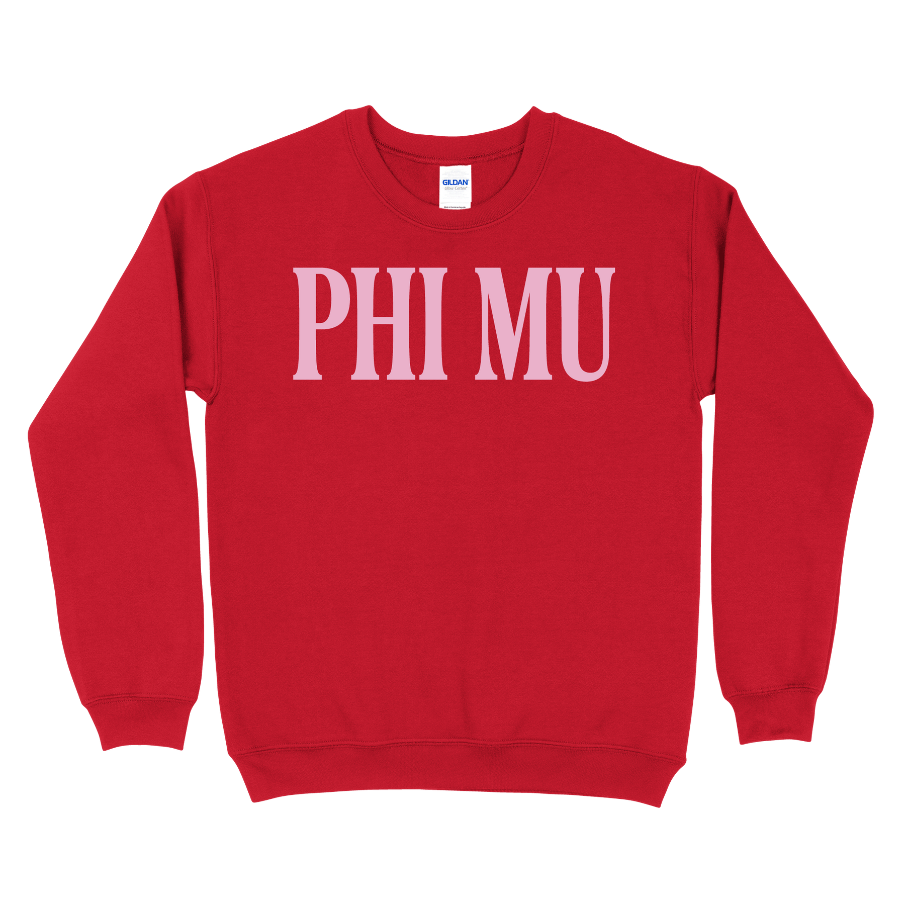 B-Greek - Red Valentine's Crewneck - Phi Mu