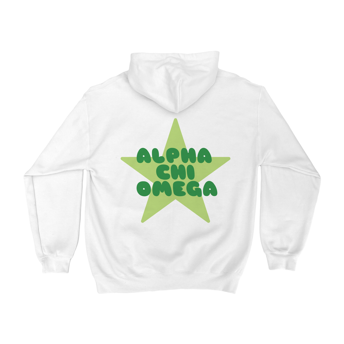 B-Greek - St. Patty's Hoodie - Alpha Chi Omega