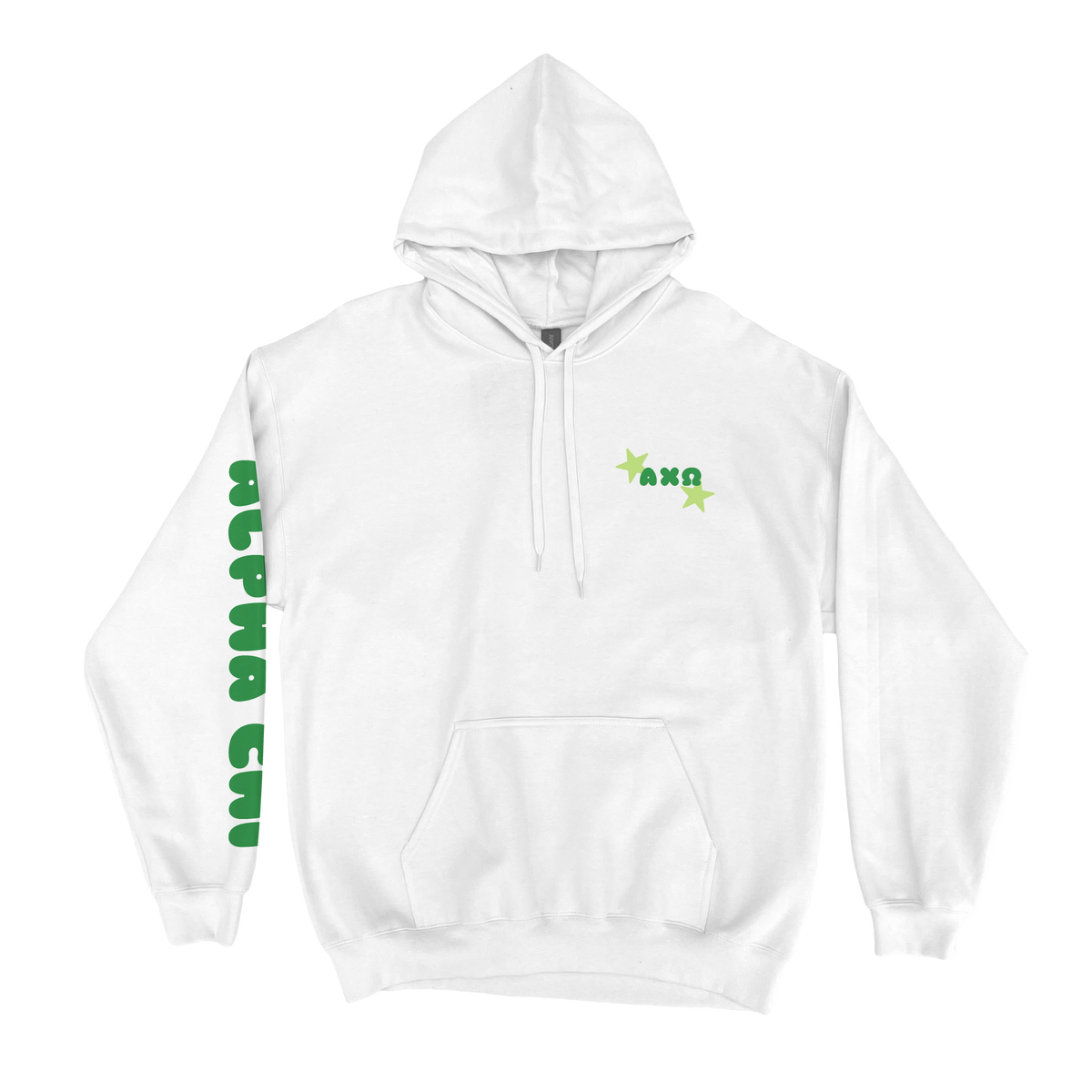 B-Greek - St. Patty's Hoodie - Alpha Chi Omega