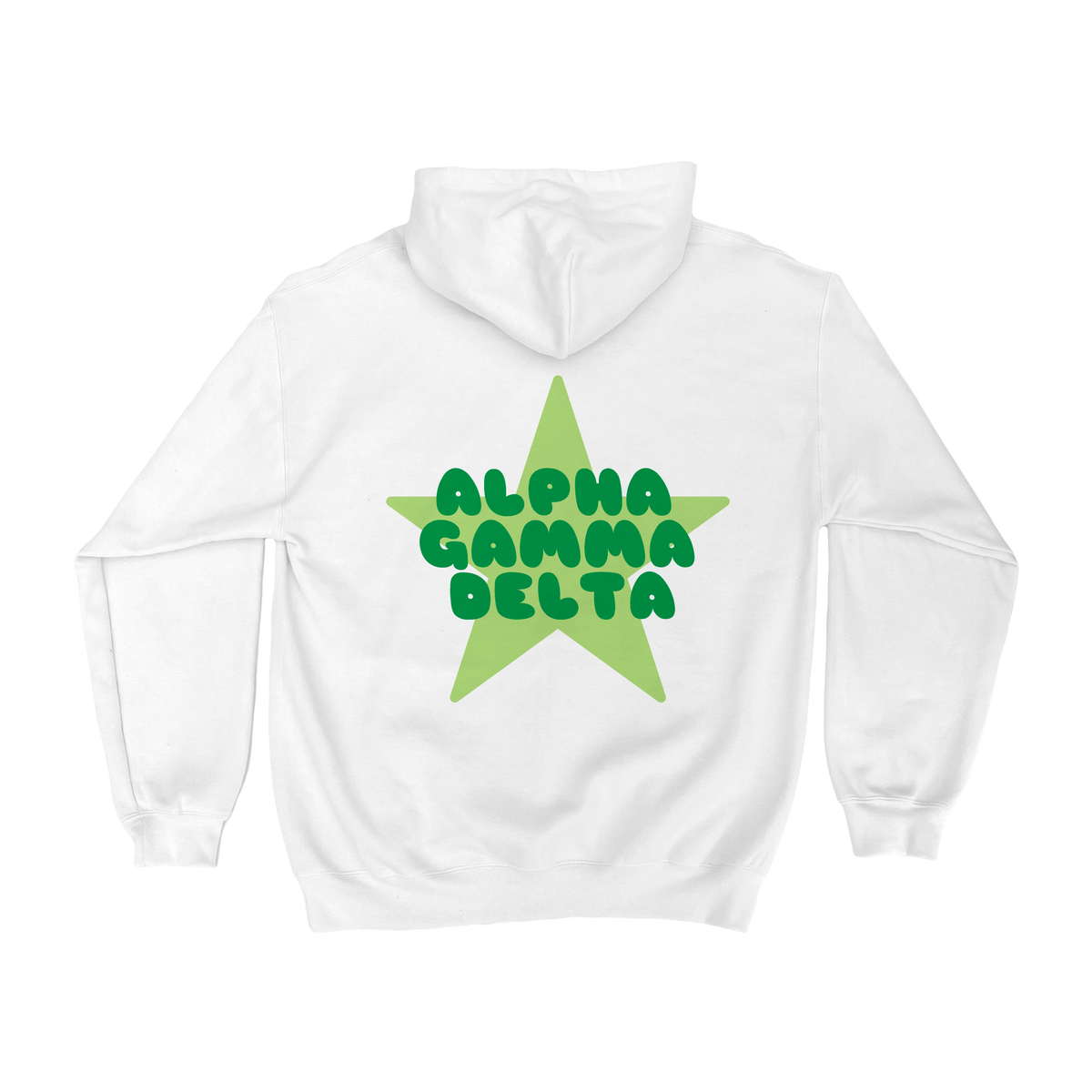 B-Greek - St. Patty's Hoodie - Alpha Gamma Delta