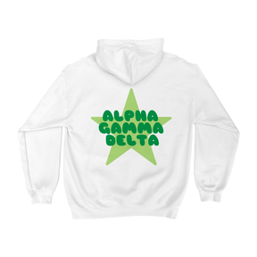 B-Greek - St. Patty's Hoodie - Alpha Gamma Delta