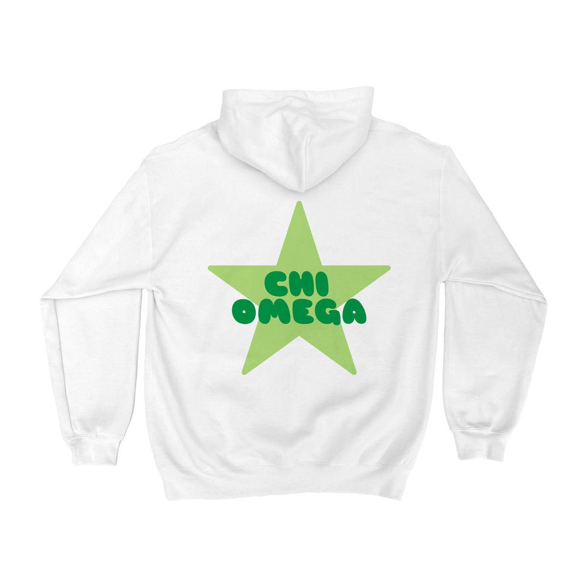 B-Greek - St. Patty's Hoodie - Chi Omega