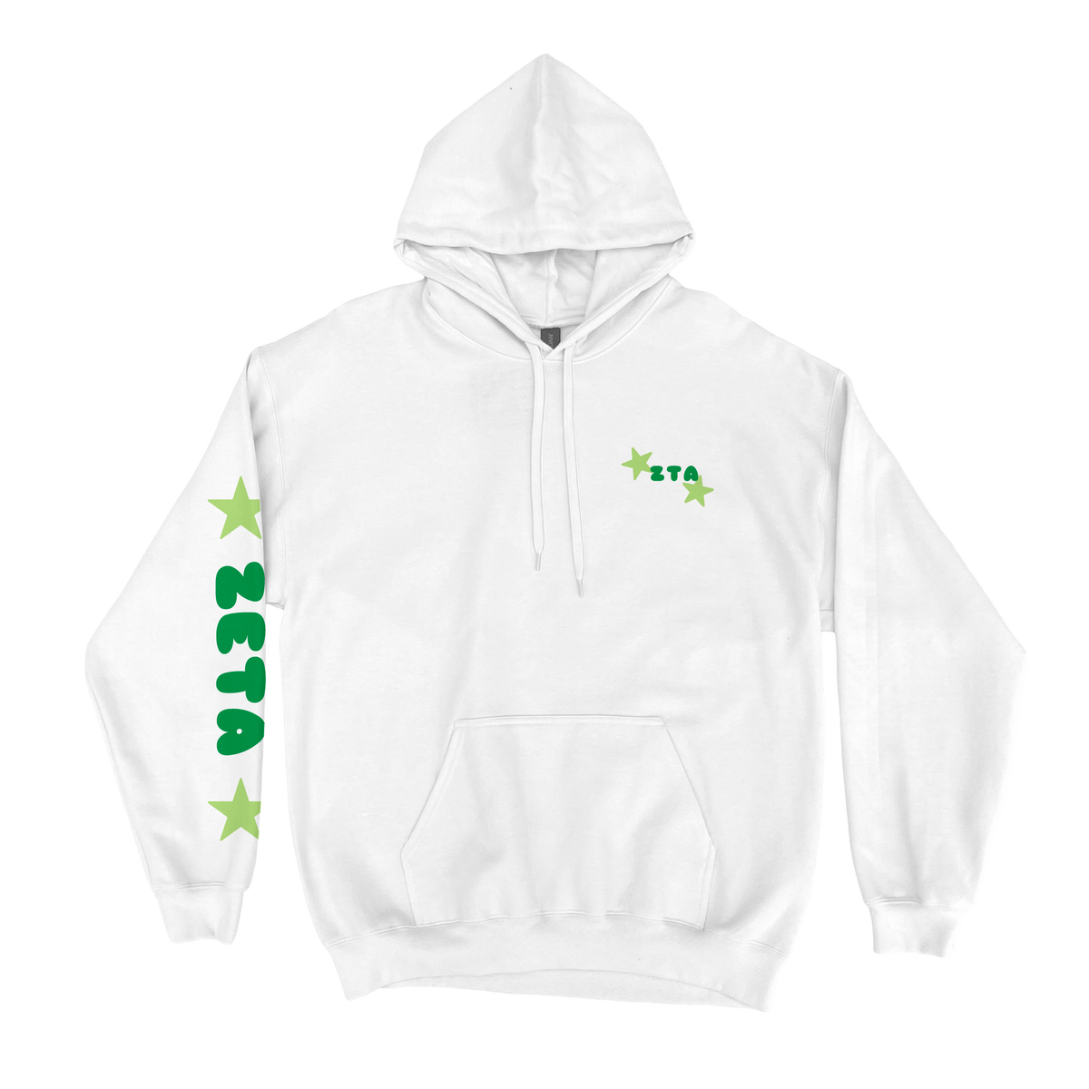 B-Greek - St. Patty's Hoodie - Zeta Tau Alpha