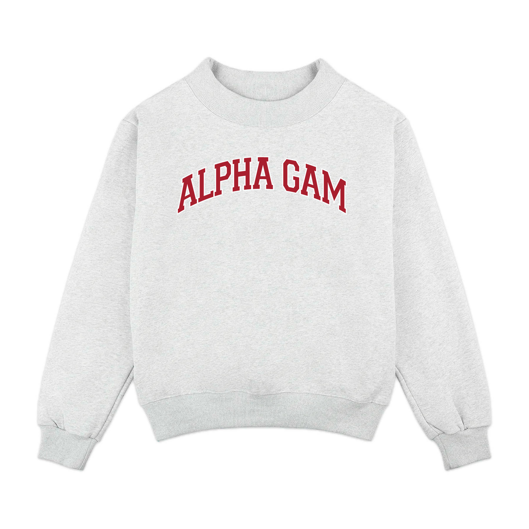 B-Greek - Sorority PR Mock Neck - Alpha Gamma Delta