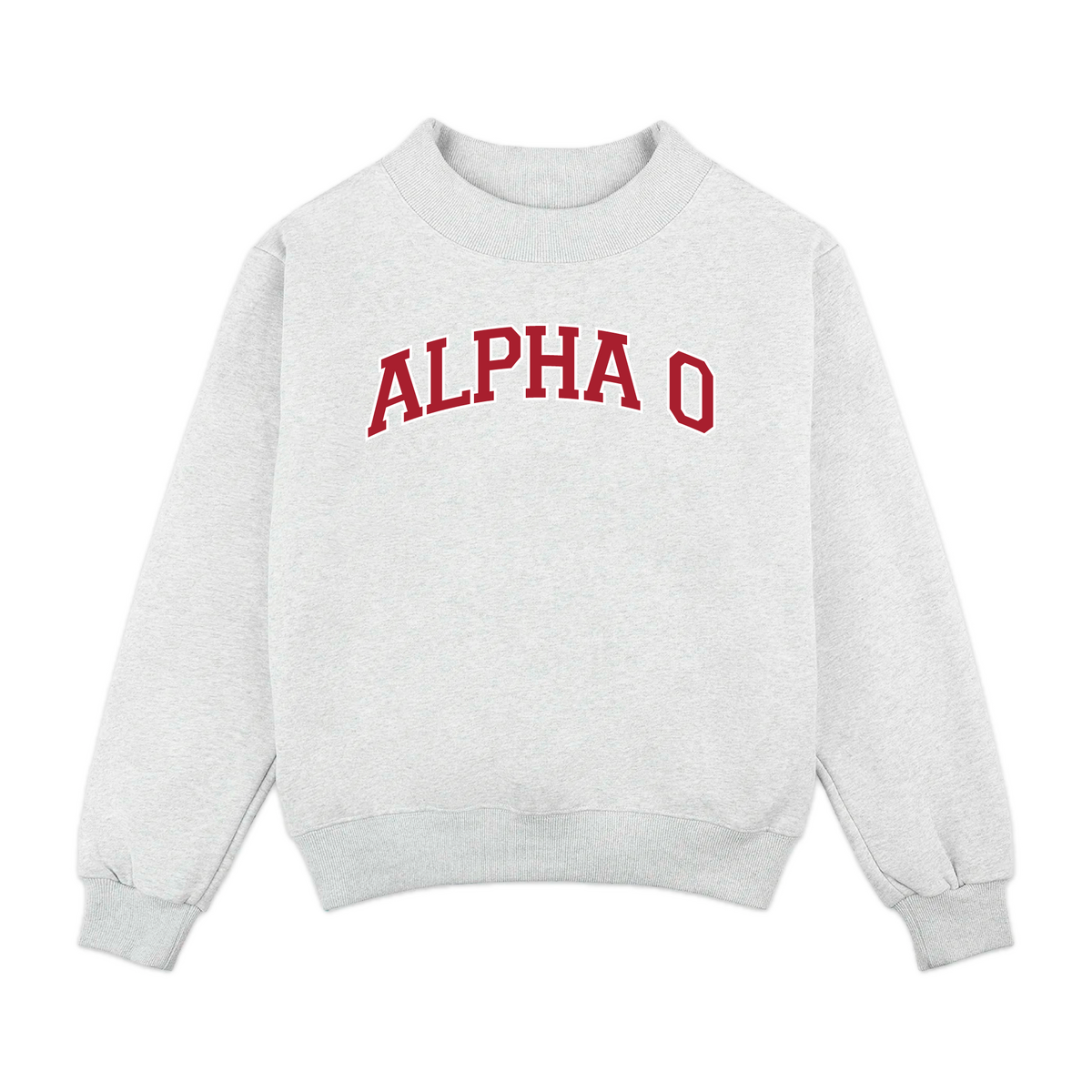 B-Greek - Sorority PR Mock Neck - Alpha Omicron Pi