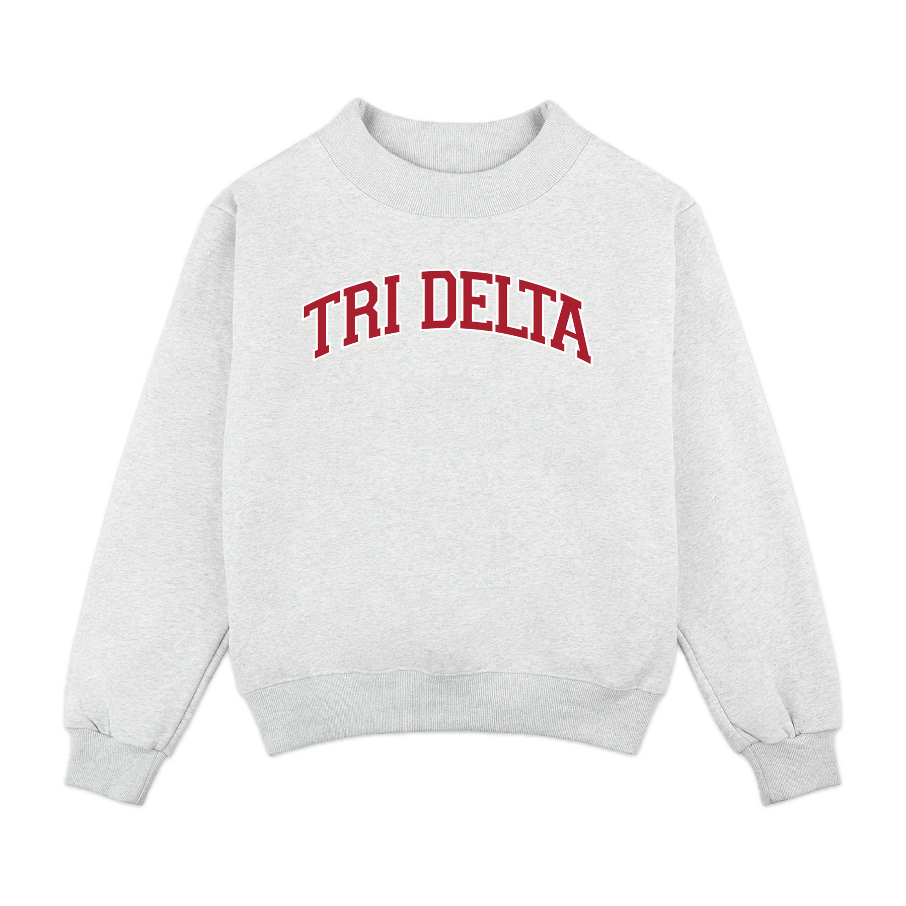 B-Greek - Sorority PR Mock Neck - Delta Delta Delta