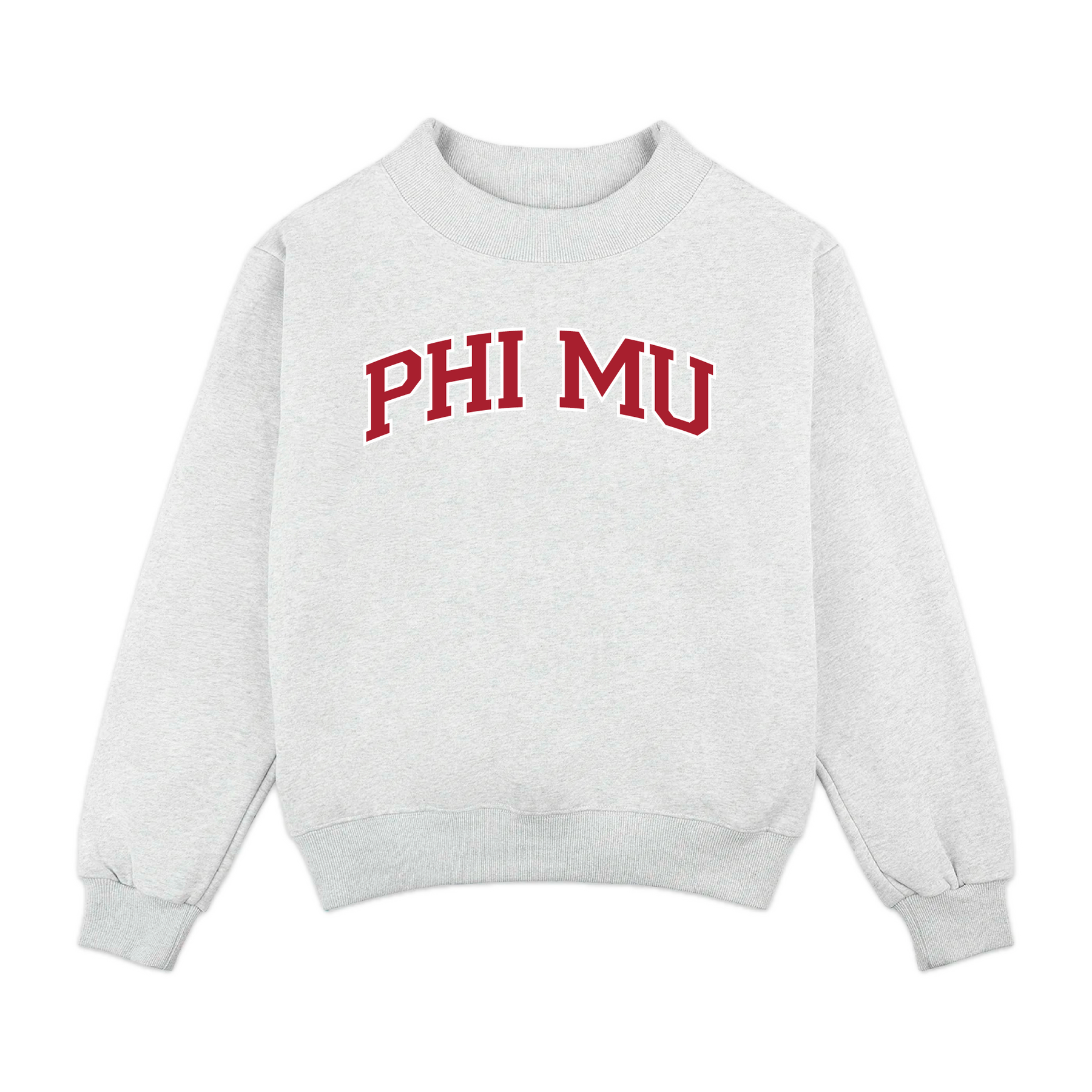 B-Greek - Sorority PR Mock Neck - Phi Mu