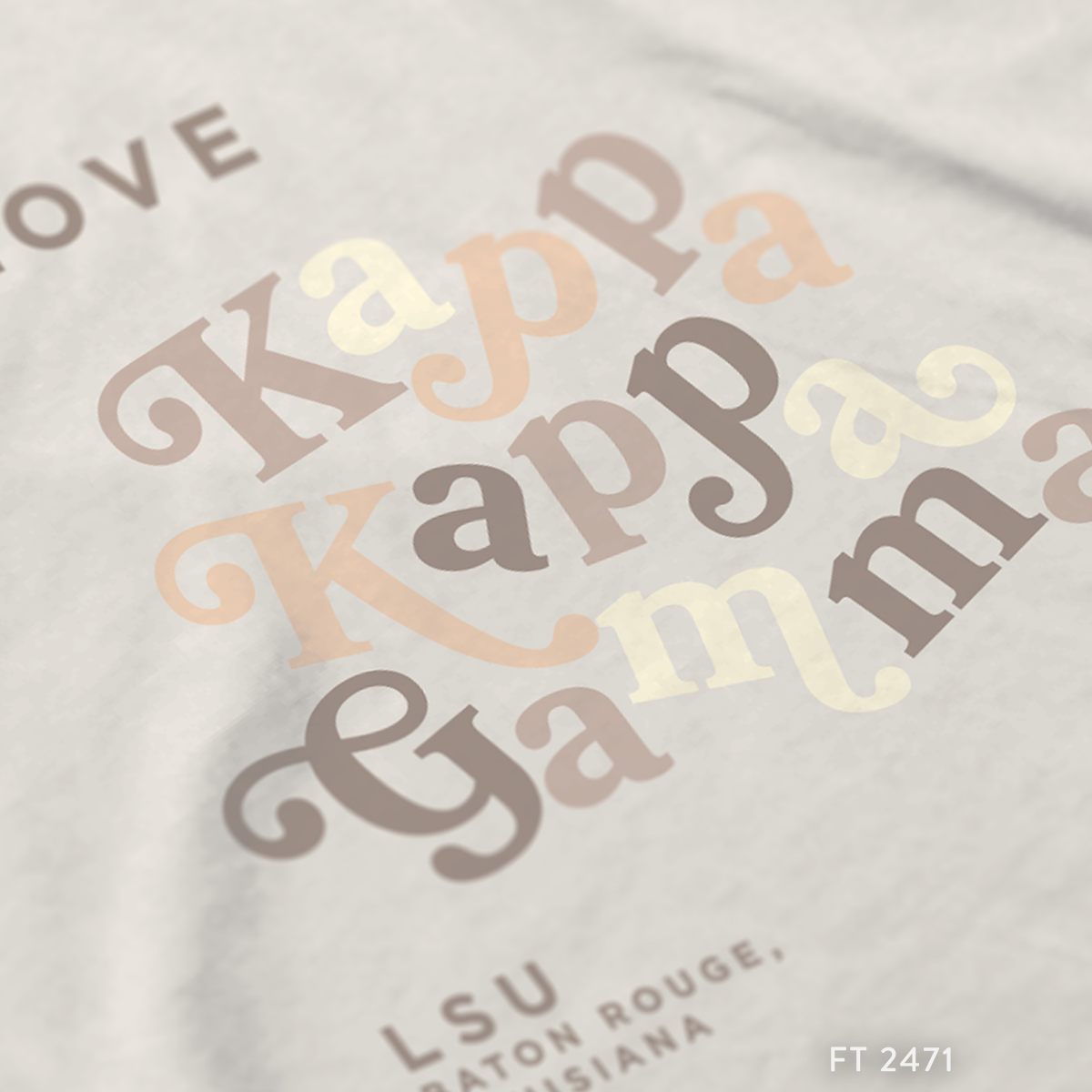 Kappa Kappa Gamma Monocrome PR