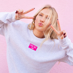 B-Greek - Patch Crewneck - Phi Mu