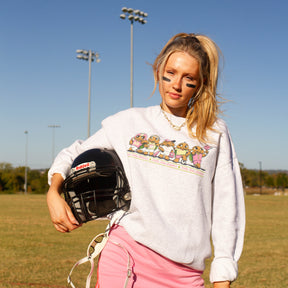 B-Greek - Athletic Club Sweatshirt - Delta Zeta