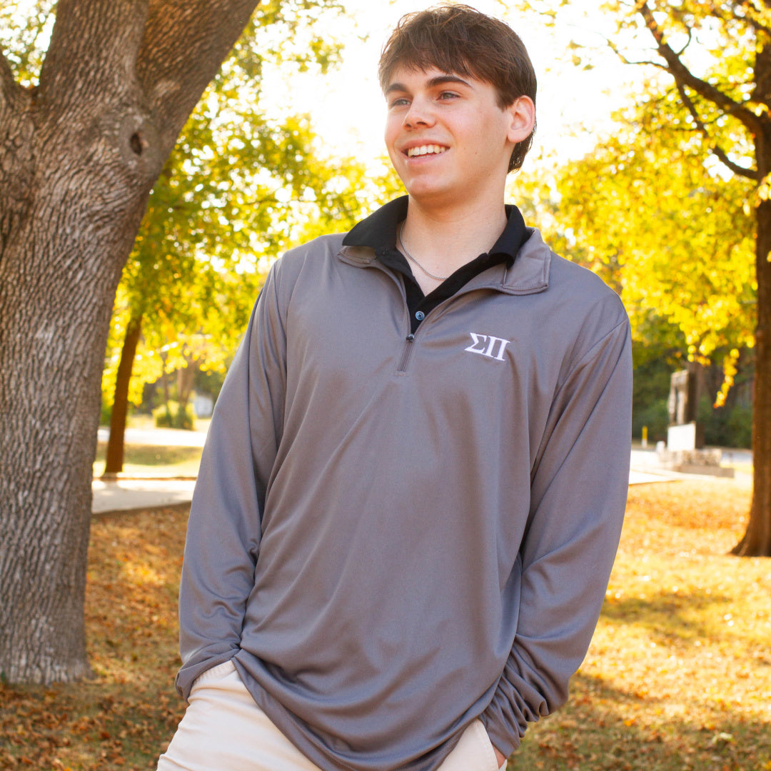 B-Greek - Fraternity Quarter-zip - Alpha Gamma Rho