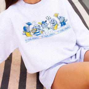 B-Greek - Athletic Club Sweatshirt - Delta Delta Delta